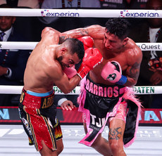 Mario Barrios lands a punch on Abel Ramos 15/11/2024