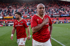 Alex Nankivell and Simon Zebo dejected after the game 15/6/2024