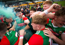 Mayo celebrate after the game 25/6/2022