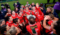 Shelbourne celebrate winning The FAI Cup 20/10/2024 