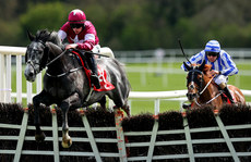 Danny Gilligan onboard Harsh clears the last on his way to winning 1/5/2023