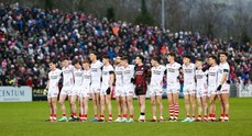 The Tyrone team before the game 4/2/2024