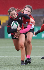 Charlie Dillon tackled by Cait Ni Laoire Nic Aodh 15/3/2023