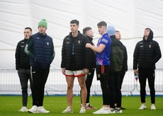 Mayo players inspect the pitch 14/1/2023 