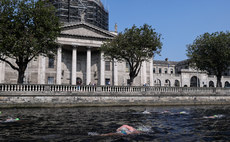 Competitors pass the Four Courts 7/9/2024
