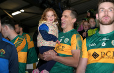 Brendan Murphy celebrates with his daughter 12/10/2024