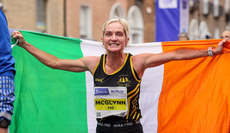 Ann Marie McGlynn celebrates winning the women’s national championship 27/10/2024