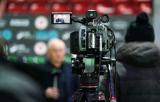 John Caulfield speaks to the media before the game 18/10/2024