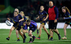 Half-time mini rugby between Ballinasloe RFC and Westport RFC 26/10/2024