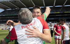 Aidan O'Shea celebrates after the game 25/7/2021