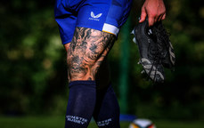 A view of Andrew Porter’s tattoos 14/10/2024