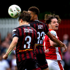 Ruairi Keating with Paddy Kirk and Jake Carroll 28/6/2024