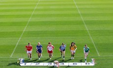 TG4 All Ireland Ladies Football Championship Finals Captain’s Day 21/9/2010