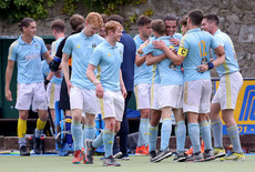 UCD players celebrate after the game 21/9/2019