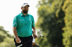 Shane Lowry reacts after missing a putt on the 8th 9/9/2023