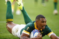 Damian Willemse scores a try 17/9/2023