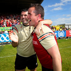 Ger Brennan celebrates at the final whistle 23/6/2024