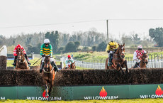 Mark Walsh onboard Spillane’s Tower clears the last before coming home to win 31/3/2024