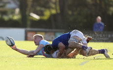 Brian Fitzgerald is tackled by Ronan Foley 19/10/2024