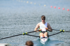 Brian Colsh on the way to finishing third and qualifying for the repechage 25/5/2023 