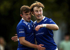 Jack Murphy celebrates scoring a try with Ryan Street 19/10/2024