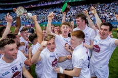 Kildare players celebrate after the game 5/8/2018