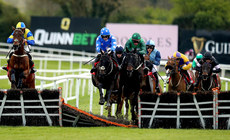 Sean Flanagan onboard Backtonoral clears the last on his way to winning 1/5/2023