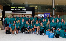 The Ireland Women's Rugby Team ahead of their trip to Canada 20/9/2024