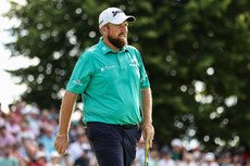 Shane Lowry after making par on the 9th 9/9/2023
