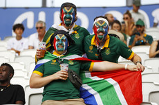 South Africa fans ahead of the game 17/9/2023