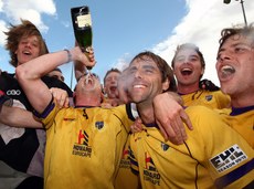The Pembroke players celebrate winning 16/5/2010