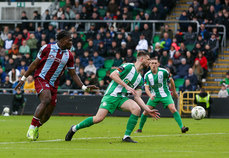 Frantz Pierrot scores his sides second goal 16/11/2024