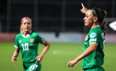 Katie McCabe celebrates scoring her side’s first goal from a penalty 25/10/2024