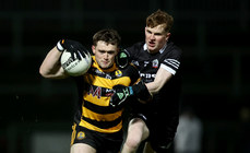 Mathew Costello is challenged by Macdarragh Hynes 9/11/2024