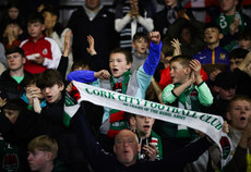 Cork City fans ahead of the game 18/10/2024