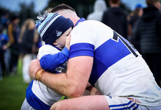 John Hetherton is consoled by his son CJ, aged 3, after the game13/10/2024