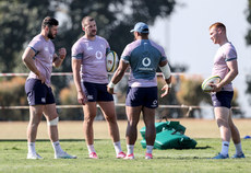 Robbie Henshaw, Stuart McCloskey, Bundee Aki and Ciaran Frawley 10/7/2024