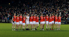 The Mayo stand for the National Anthem 18/2/2023