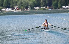 Brian Colsh on the way to finishing third and qualifying for the repechage 25/5/2023 