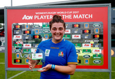 Player of the Match Melissa Bettoni 22/8/2017