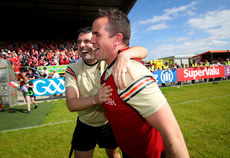 Ger Brennan celebrates at the final whistle 23/6/2024