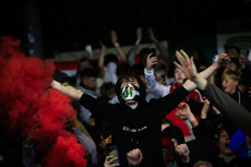 Cork City fans ahead of the game 18/10/2024