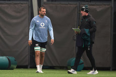 Tadhg Beirne with Paul O’Connell 11/11/2024