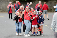 Cork fans before the game 22/6/2024