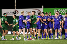 Both teams shake hands after the game 19/10/2024 