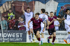 Stephen Walsh celebrates scoring their second goal 25/10/2024