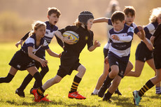 A view of the action at Balbriggan RFC 19/10/2024