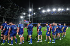 Both teams shake hands after the game 26/10/2024