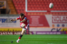 Ioan Lloyd kicks a penalty 25/10/2024