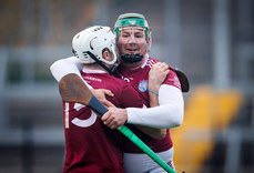 Joe Coleman celebrates the final whistle with Rory O'Connor 17/11/2024